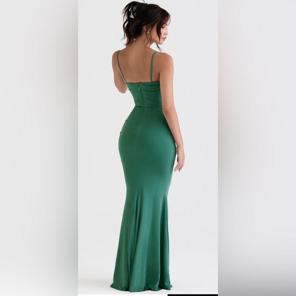 House Of CB Milena Forest Corset Maxi Dress - Picture 3 of 6